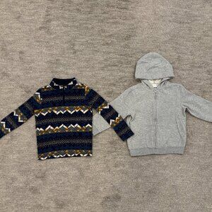 Kids' Tops - Set of 2 - Size 5T - Fleece - Hoodie - Jumping Beans - Old Navy